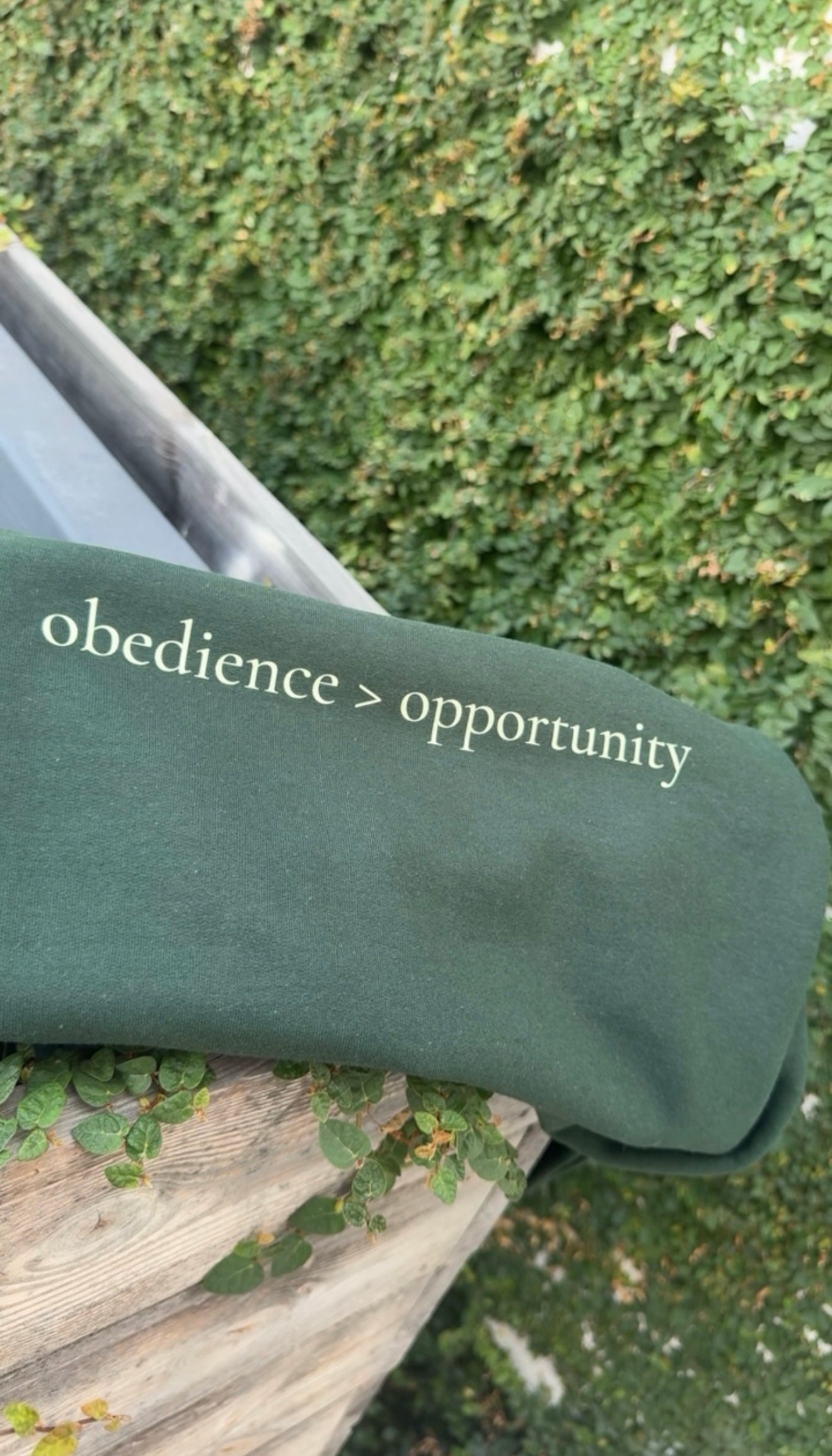 Favor follows alignment